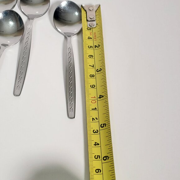 Vintage Set of 12 Rostfrei Small Spoons - Picture 7 of 11